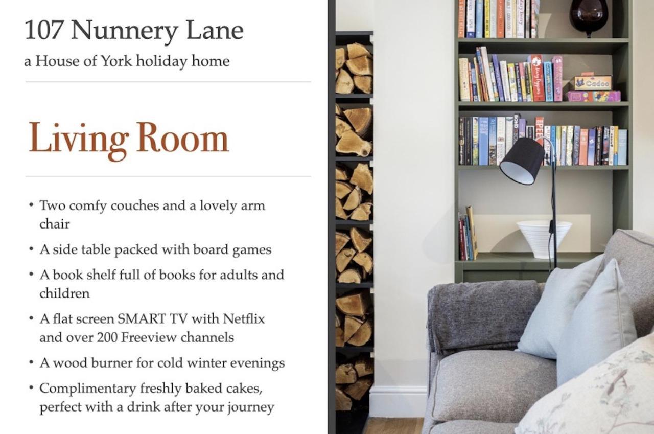 107 Nunnery Lane - A House Of York Holiday Home Экстерьер фото