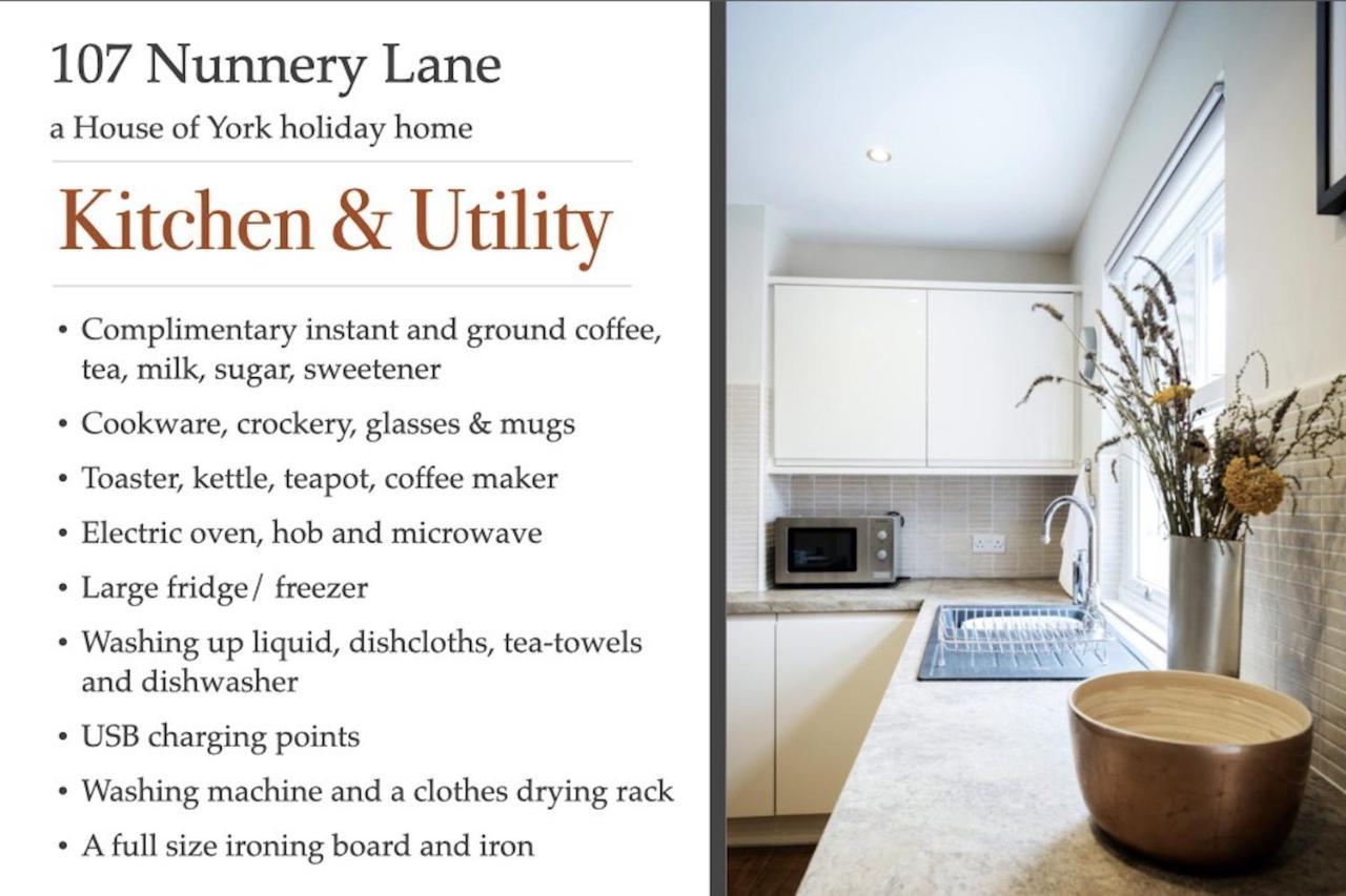 107 Nunnery Lane - A House Of York Holiday Home Экстерьер фото