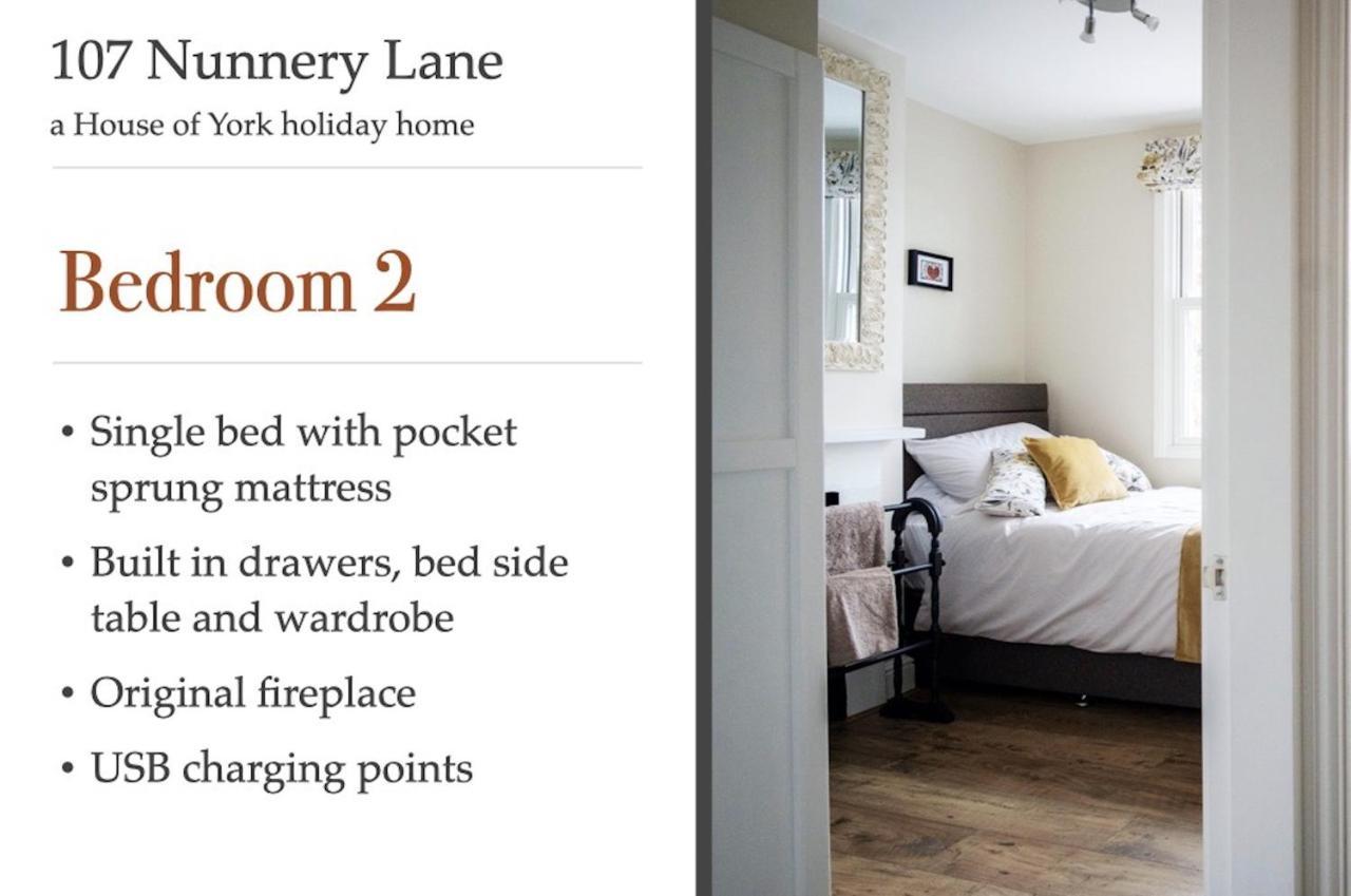 107 Nunnery Lane - A House Of York Holiday Home Экстерьер фото